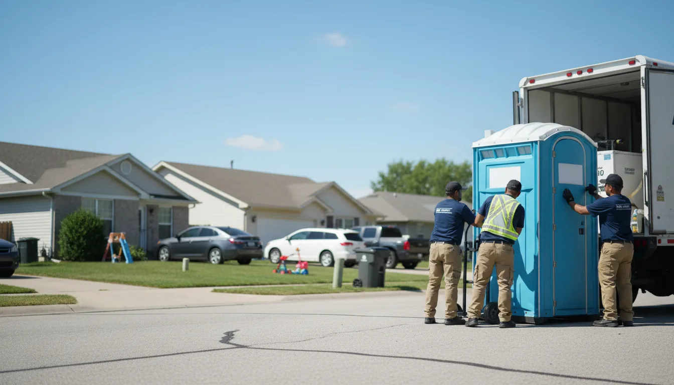 Standard Porta Potty Rentals in Camp Grove, IL near me